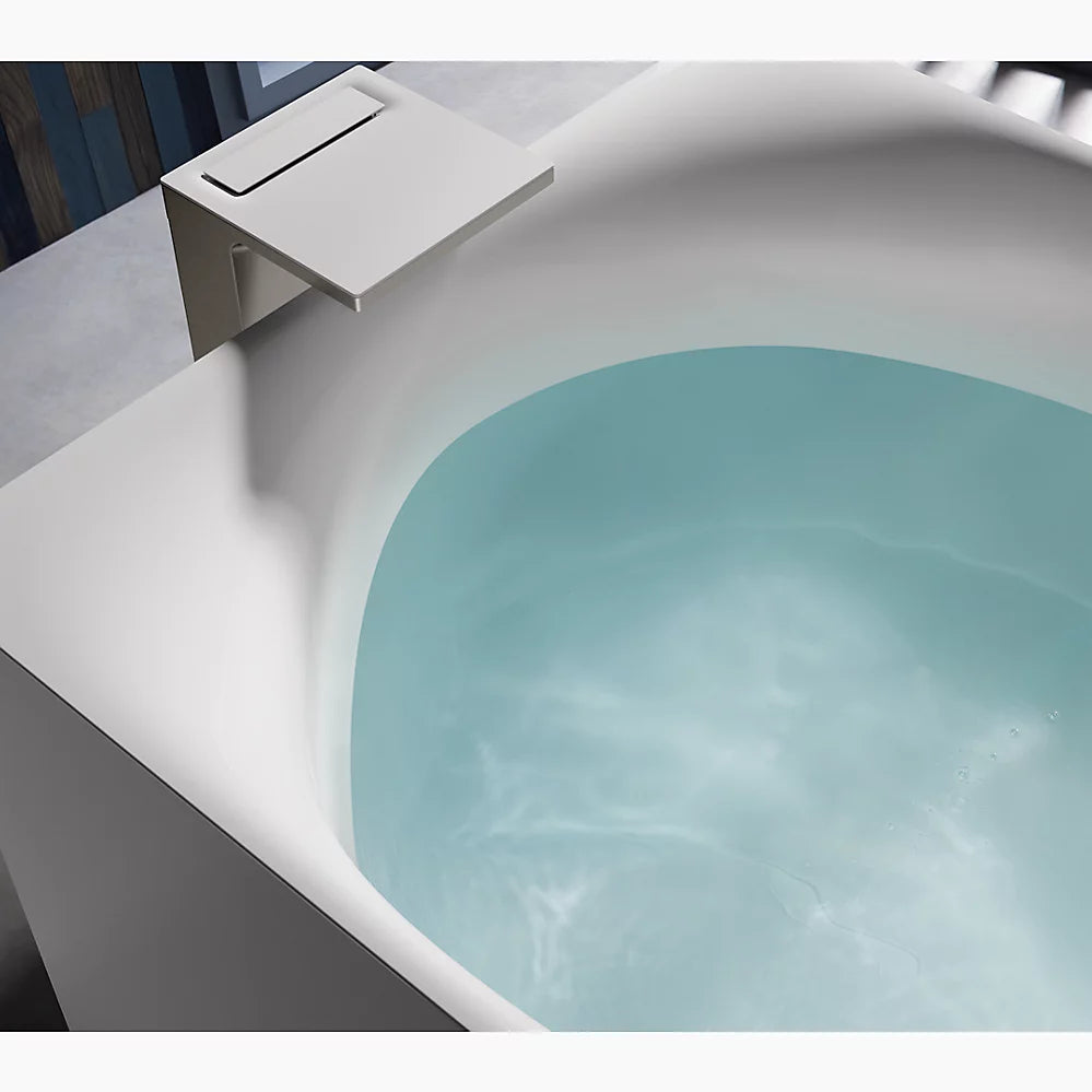 Kohler Stillness Experience 46" x 46" freestanding bath K-31405-PFET-HW1 - Plumbing Market