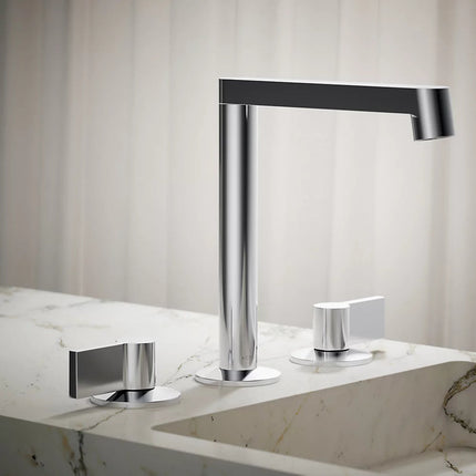 Kohler Components Bathroom sink faucet spout with Row design, 1.2 gpm K-77969-CP - Plumbing Market