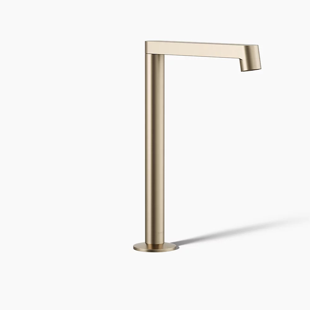 Kohler Components Bathroom sink faucet spout with Row design, 1.2 gpm K-23887-BV - Plumbing Market