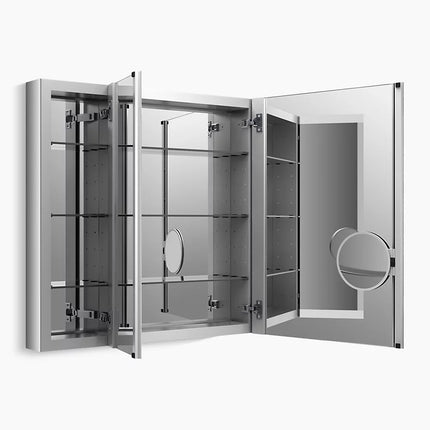 Kohler Verdera 40" x 30" three-door medicine cabinet K-99011-SCF-NA - Plumbing Market