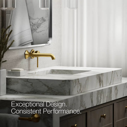 Kohler Occasion Wall-mount bathroom sink faucet handle K-27012-4-2MB - Plumbing Market