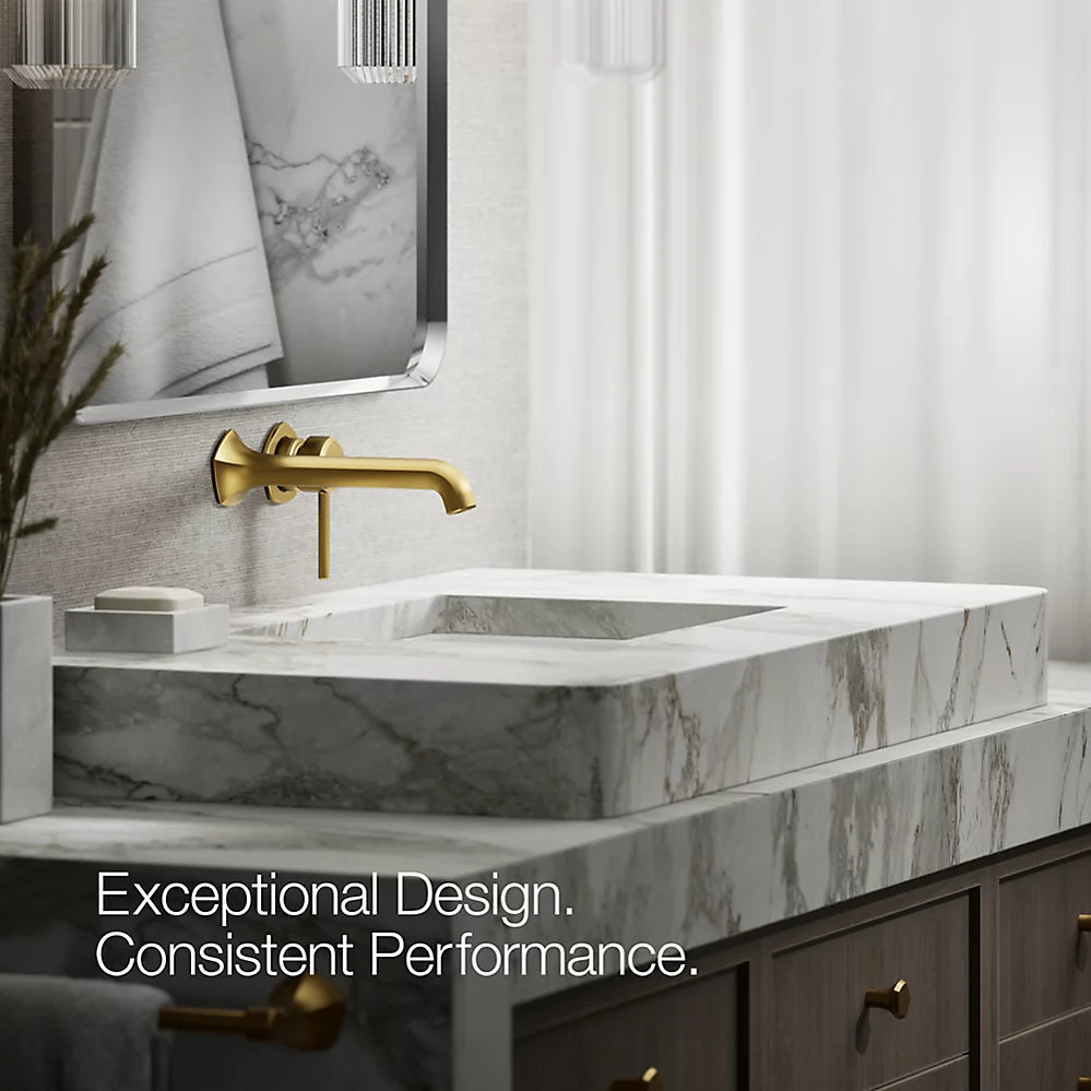 Kohler Occasion Wall-mount bathroom sink faucet handle K-27012-4-2MB - Plumbing Market