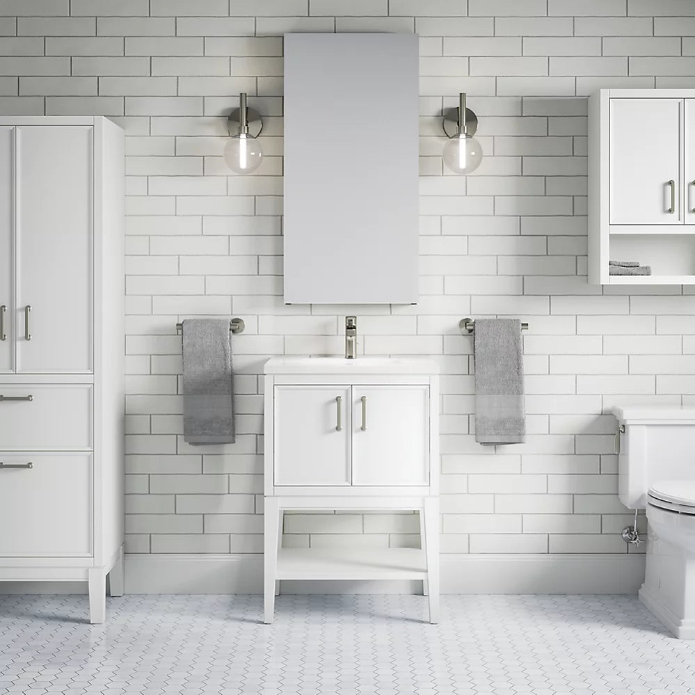 Kohler Winnow 24" x 70" linen tower K-33582-ASB-0 - Plumbing Market