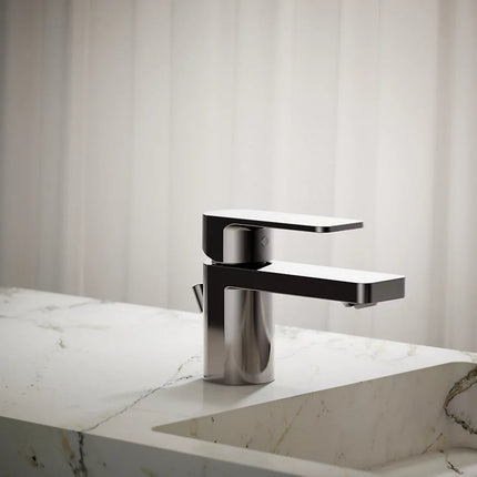 Kohler Parallel Low single-handle bathroom sink faucet, 0.5 gpm K-24804-4N-TT - Plumbing Market