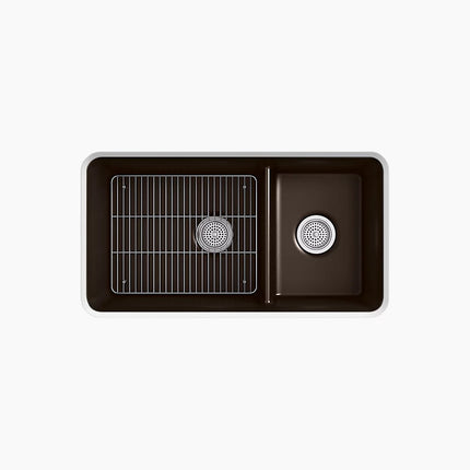 Kohler Cairn Stainless steel sink rack, 17-1/4" x 14”, for large bowl K-5655-ST - Plumbing Market