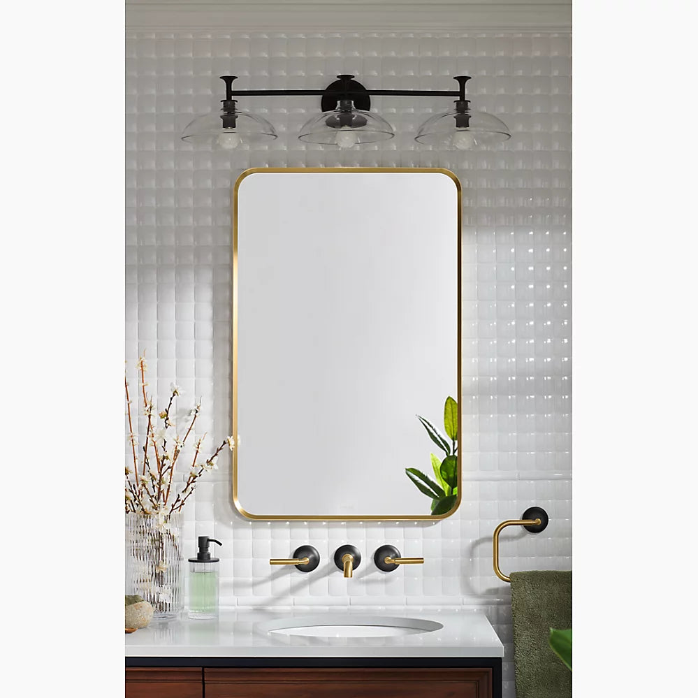Kohler Tone Wall-mount bathroom sink faucet trim, 1.2 gpm K-T26439-4-BMB - Plumbing Market