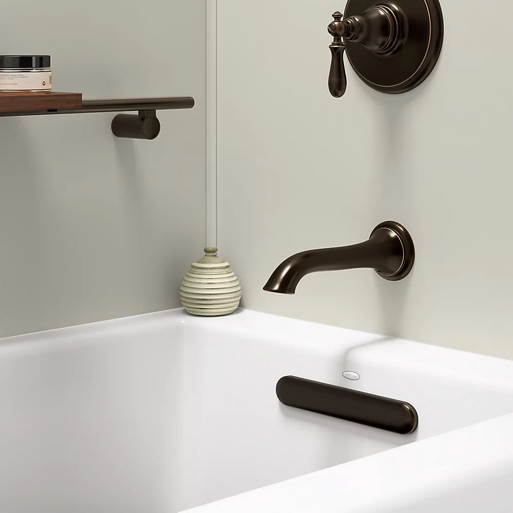 Kohler Underscore 60" x 32" alcove bath right drain K-1957-RA-NY - Plumbing Market