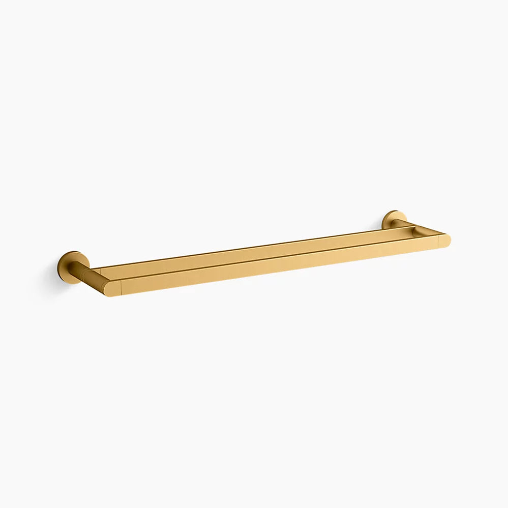 Kohler Composed 24" double towel bar K-73144-2MB - Plumbing Market