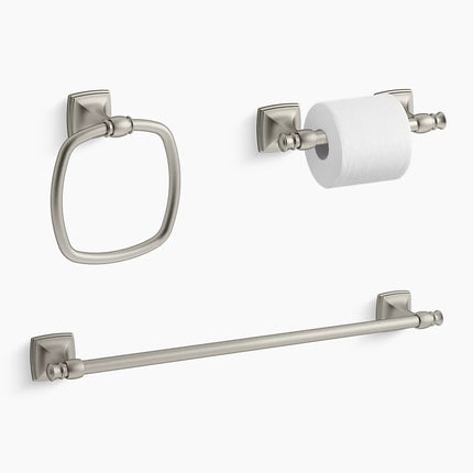 Kohler Grand Pivoting toilet paper holder K-26542-BN - Plumbing Market