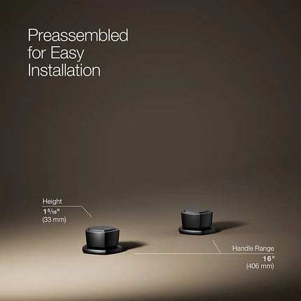 Kohler Occasion Knob bathroom sink faucet handles K-27010-9-BL - Plumbing Market