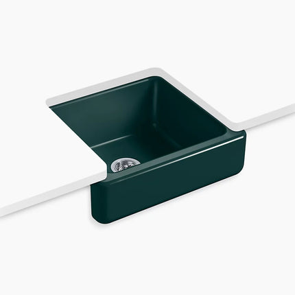 Kohler Whitehaven 23-1/2" undermount single-bowl farmhouse kitchen sink K-5664-17 - Plumbing Market