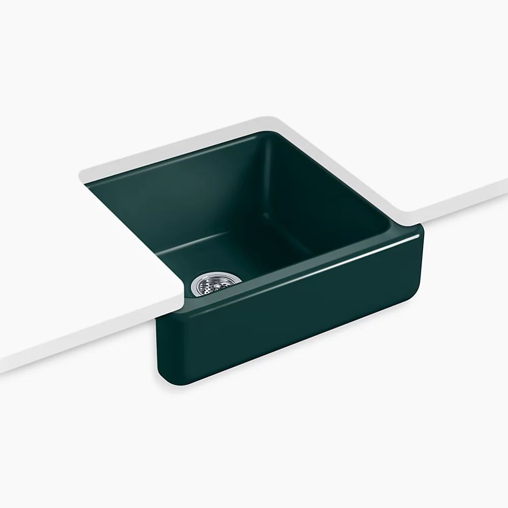 Kohler Whitehaven 23-1/2" undermount single-bowl farmhouse kitchen sink K-5664-17 - Plumbing Market
