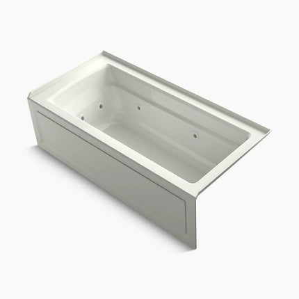 Kohler Archer 66" x 32" alcove whirlpool, right drain K-1949-RA-NY - Plumbing Market