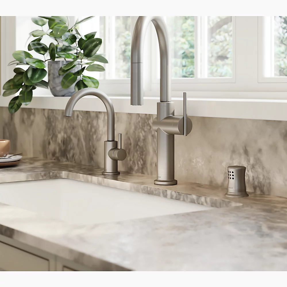 Kohler Air gap cover with collar K-35714-CP - Plumbing Market