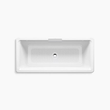 Kohler Volute 63" x 28-3/8" freestanding bath with base K-29328-0-0 - Plumbing Market