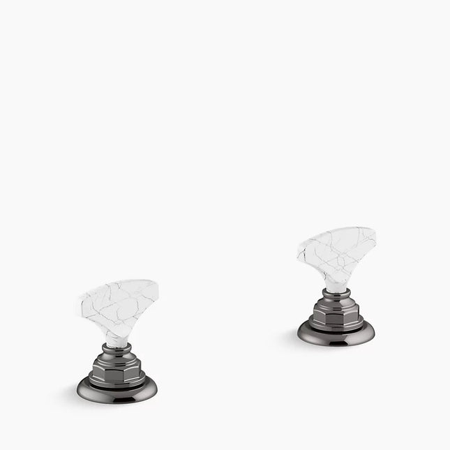 Kohler Artifacts Howlite T-handle bathroom sink faucet handles K-98068-6HWL-TT - Plumbing Market