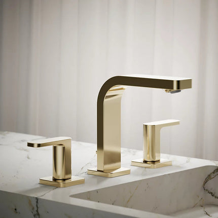 Kohler Parallel Widespread bathroom sink faucet, 0.5 gpm K-23484-4N-AF - Plumbing Market