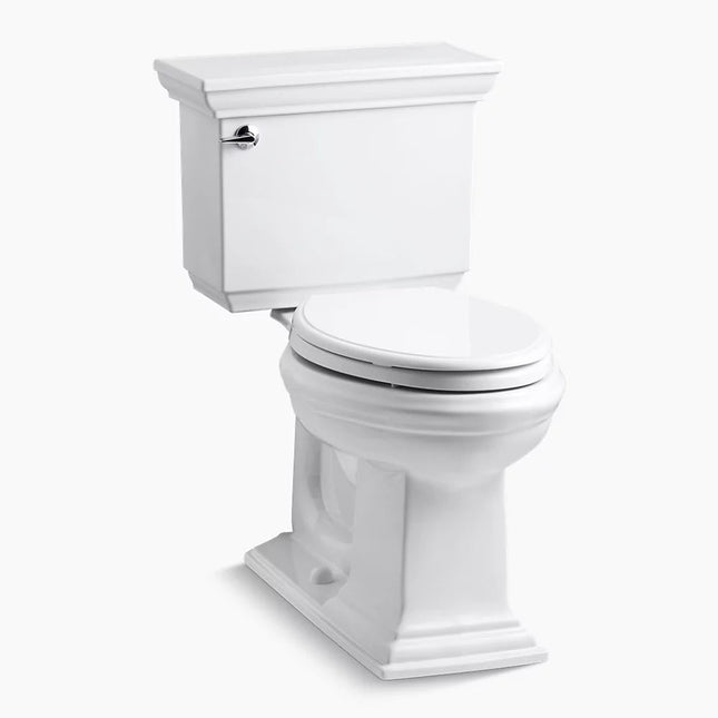 Kohler Memoirs Stately Design Two Piece Elongated Toilet 1.28 GPF 3817-0 - Plumbing Market