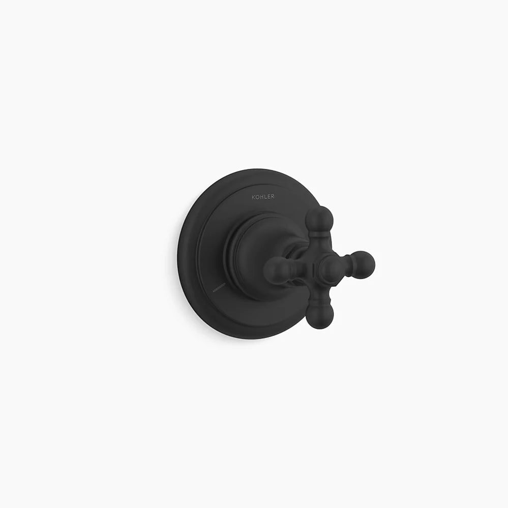 Kohler Artifacts Transfer Vlv Trim, Cross T72770-3-BL - Plumbing Market