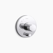 Kohler Components Rite-Temp Vlv Trm W/Div T78016-8-CP - Plumbing Market