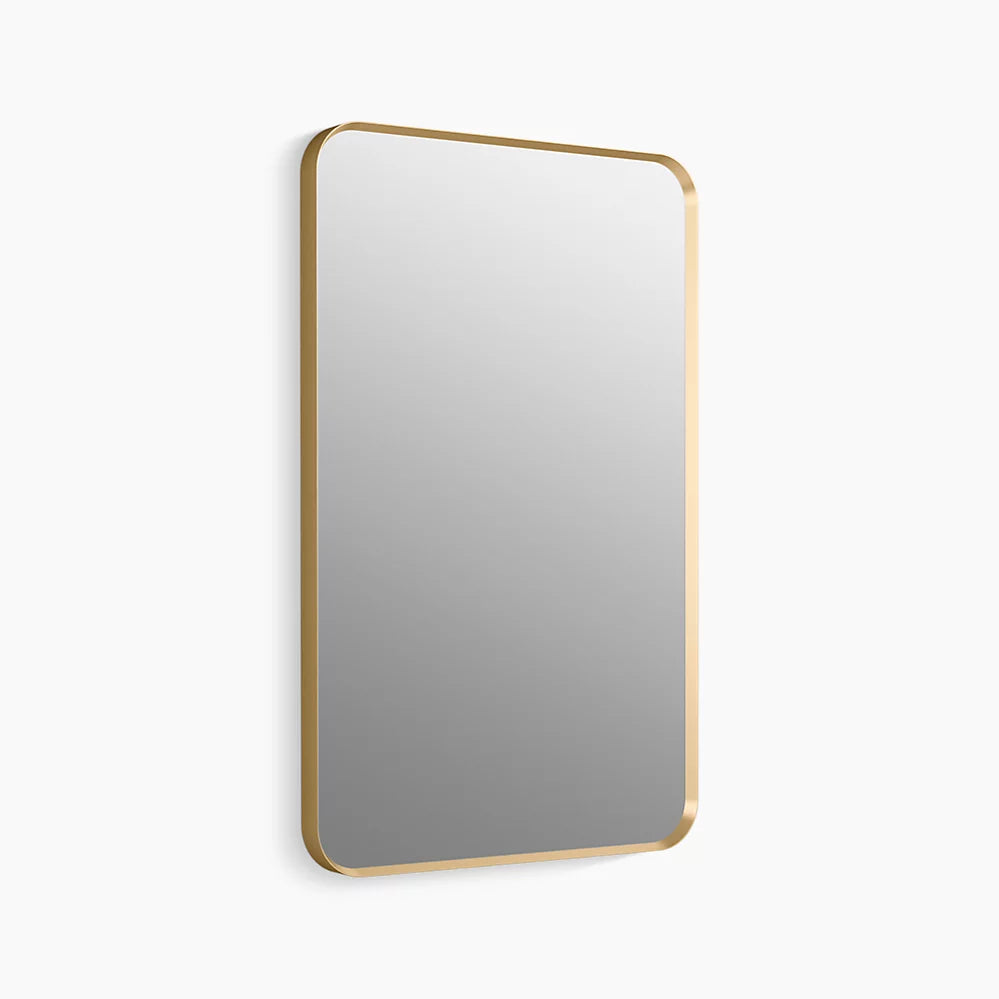 Kohler Essential 22" x 34" rectangular framed mirror K-26052-BGL - Plumbing Market
