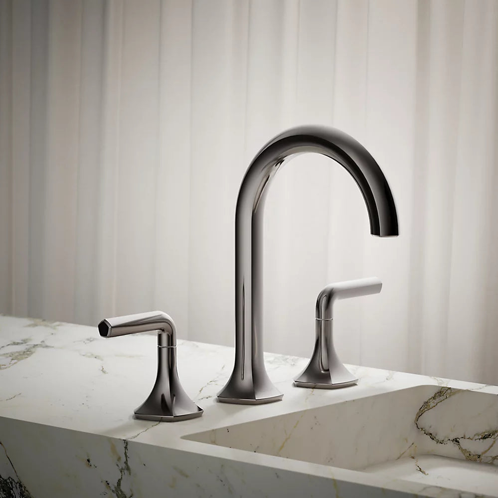 Kohler Occasion Bathroom sink faucet spout with Cane design, 0.5 gpm K-27008-N-TT - Plumbing Market