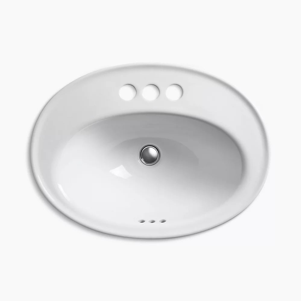 Kohler Serif Lav, Self-Rimming, 4Cc 2075-4-0 - Plumbing Market