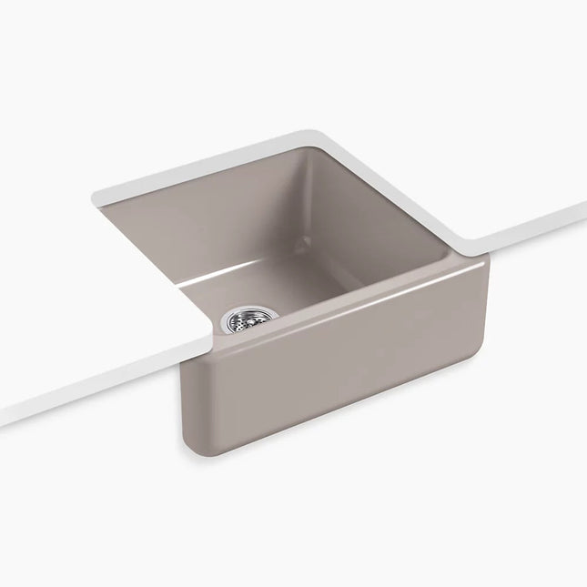 Kohler Whitehaven 23-1/2" undermount single-bowl farmhouse kitchen sink K-5665-TRF - Plumbing Market