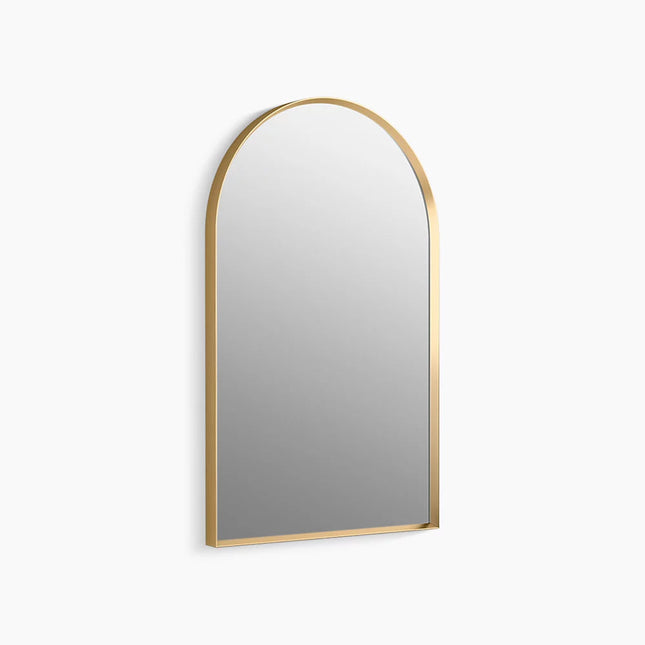 Kohler Essential 20" x 32" arch framed mirror K-30638-BGL - Plumbing Market