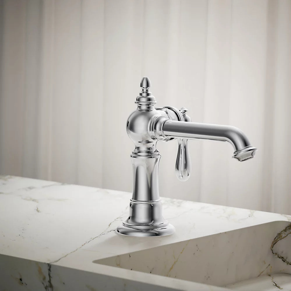 Kohler Artifacts Single-handle bathroom sink faucet, 1.2 gpm K-72762-9M-CP - Plumbing Market