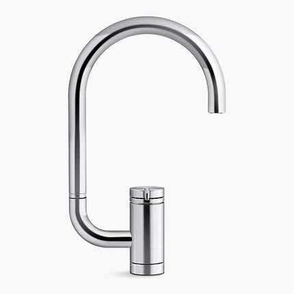 Kohler Components Single-handle bar sink faucet with two-function extended-reach spout K-28277-TT - Plumbing Market