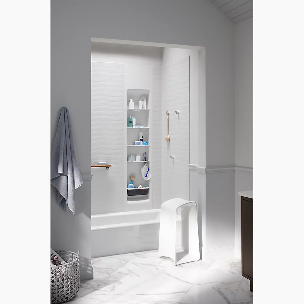Kohler Bellwether 60" x 30-1/4" alcove bath, left drain K-837-0 - Plumbing Market