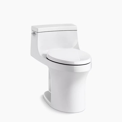 Kohler San Souci One-piece compact elongated toilet with concealed trapway, 1.28 gpf - Plumbing Market