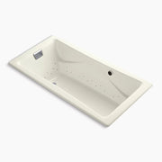 Kohler Tea-for-Two 71-3/4" x 36" drop-in Heated BubbleMassage air bath K-865-GHCP-96 - Plumbing Market