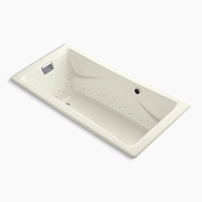 Kohler Tea-for-Two 71-3/4" x 36" drop-in Heated BubbleMassage air bath K-865-GHCP-96 - Plumbing Market