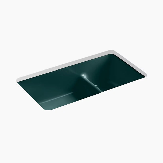 Kohler Iron/Tones Smart Divide 33" top-/undermount double-bowl kitchen sink K-6625-17 - Plumbing Market