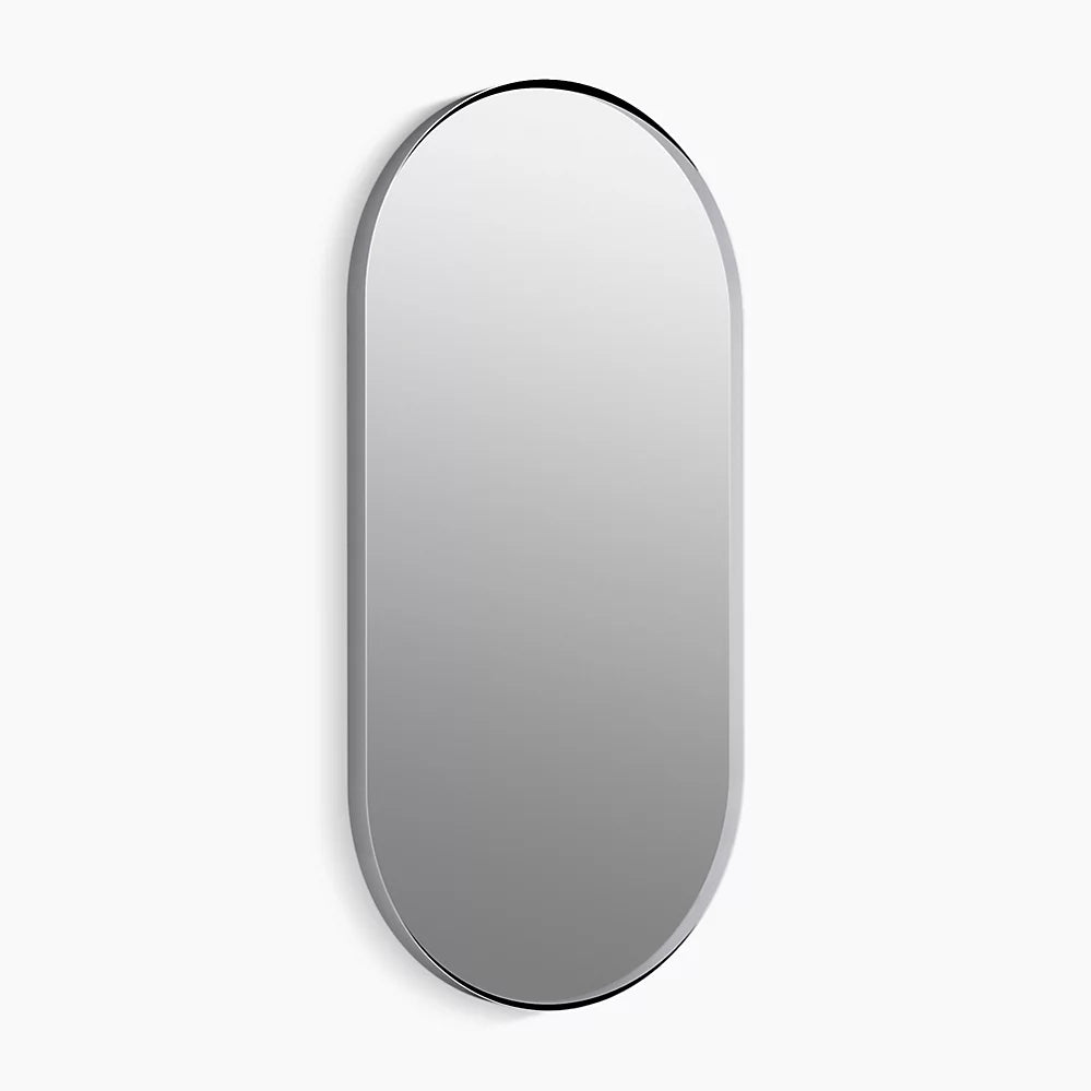 Kohler Essential 20" x 40" capsule framed mirror K-26051-CPL - Plumbing Market