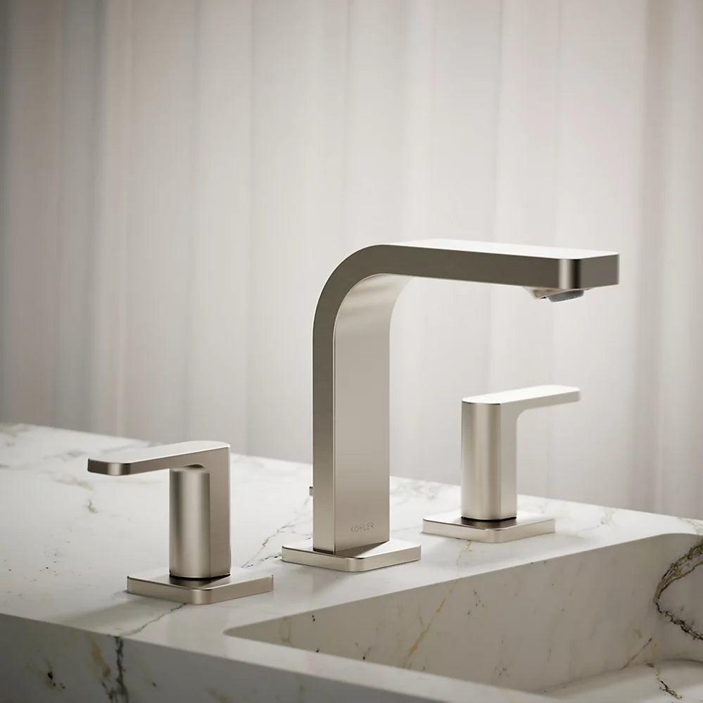 Kohler Parallel Widespread bathroom sink faucet, 1.2 gpm K-23484-4-BN - Plumbing Market