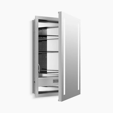 Kohler Verdera 20" x 30" lighted medicine cabinet K-99003-TLC-NA - Plumbing Market