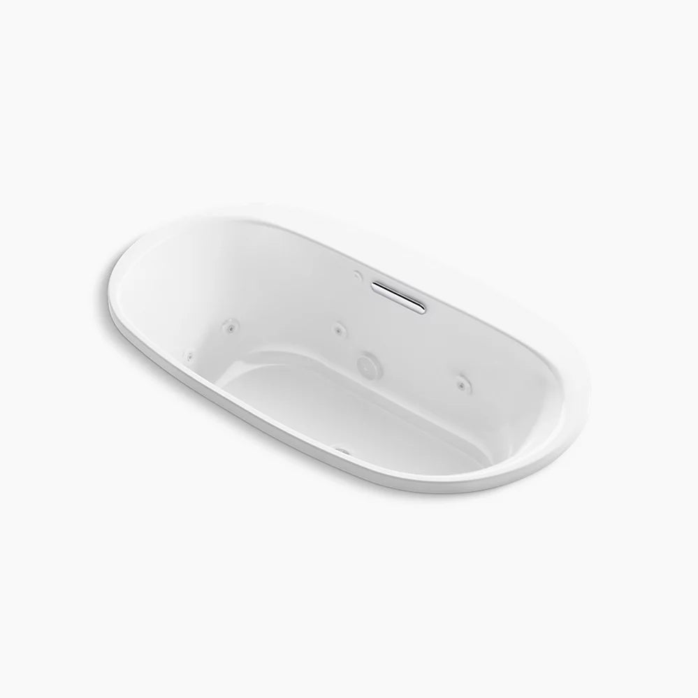 Kohler Underscore 66" x 36" drop-in heated whirlpool bath K-5716-JH-0 - Plumbing Market