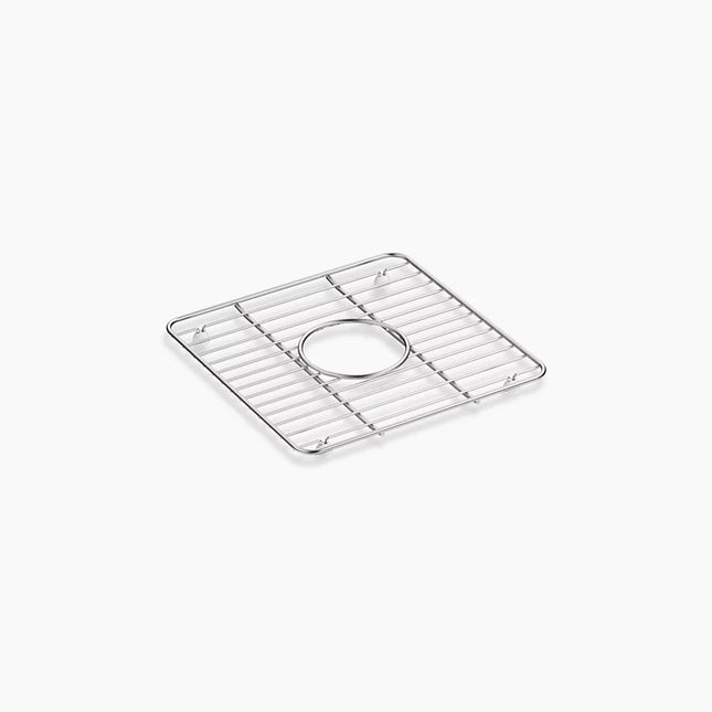 Kohler Cairn Stainless steel sink rack, 11-3/16" x 11-3/16", for K-8223 K-5658-ST - Plumbing Market