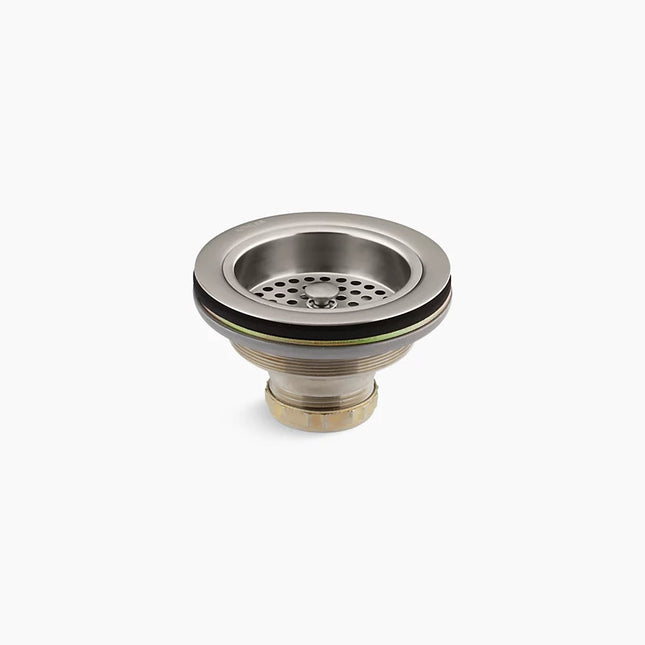Kohler Duostrainer Sink drain and strainer basket, less tailpiece K-8799-VS - Plumbing Market