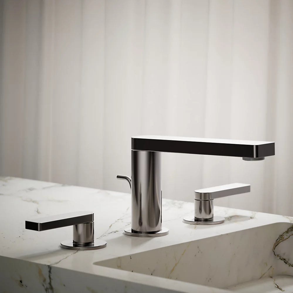Kohler Composed Widespread bathroom sink faucet with Lever handles, 1.2 gpm K-73060-4-TT - Plumbing Market