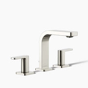 Kohler Parallel Widespread bathroom sink faucet, 0.5 gpm K-23484-4N-SN - Plumbing Market