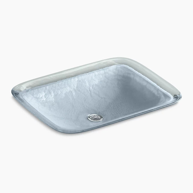Kohler Inia 20-3/4" rectangular drop-in bathroom sink, no overflow K-2773-G1-B11 - Plumbing Market