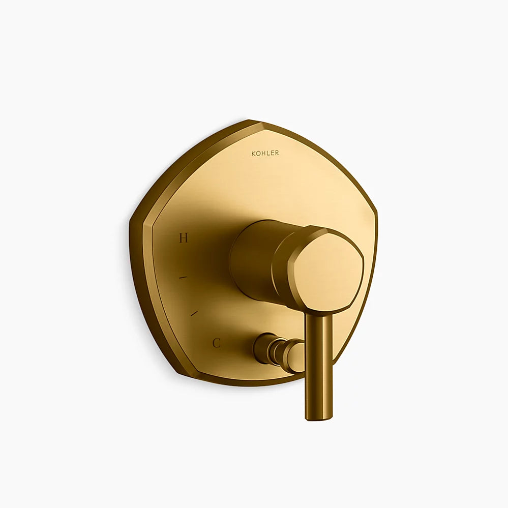 Kohler Occasion Rite-Temp Vlv Trm W/Div T27044-4-2MB - Plumbing Market