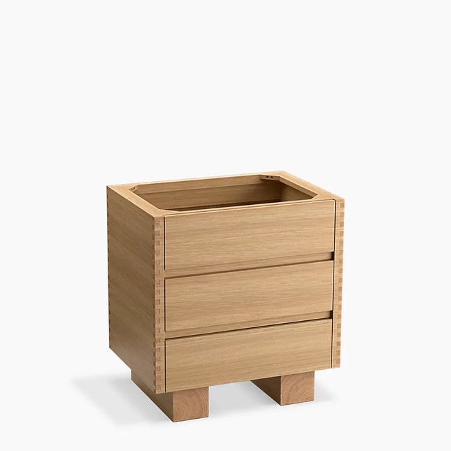 Kohler Landshapes by Daniel Arsham 30" bathroom vanity cabinet K-32264-STT - Plumbing Market