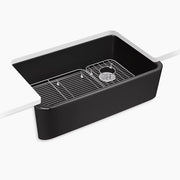 Kohler Ironridge 34" undermount single-bowl farmhouse kitchen sink K-24268-7 - Plumbing Market