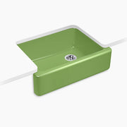Kohler Whitehaven 29-3/4" undermount single-bowl farmhouse kitchen sink K-6487-34 - Plumbing Market