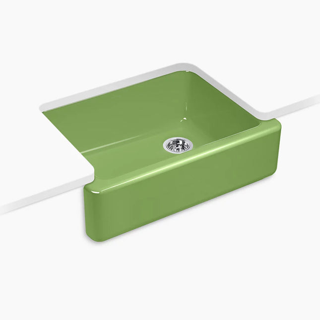 Kohler Whitehaven 29-3/4" undermount single-bowl farmhouse kitchen sink K-6487-34 - Plumbing Market